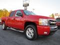 2011 Victory Red Chevrolet Silverado 1500 LT Crew Cab  photo #1