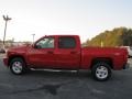 2011 Victory Red Chevrolet Silverado 1500 LT Crew Cab  photo #4