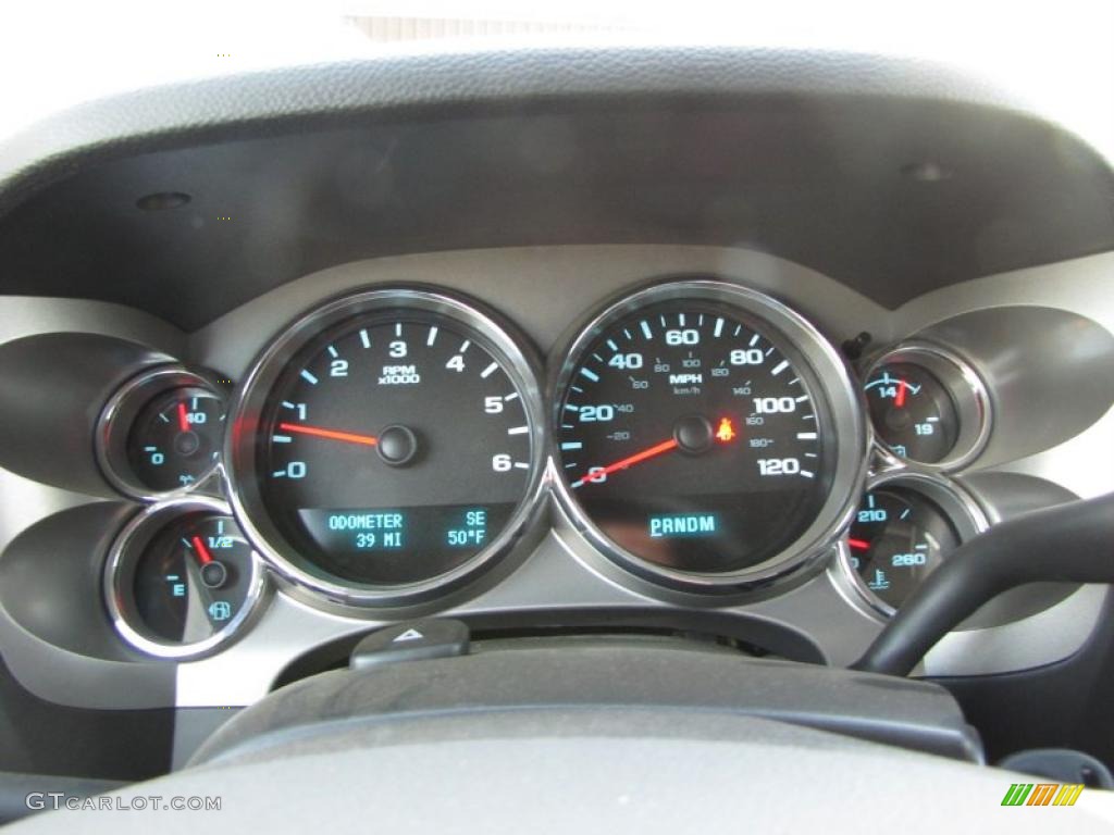 2011 Chevrolet Silverado 1500 LT Crew Cab Gauges Photo #38404028