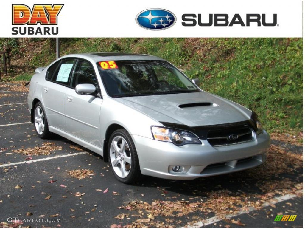 Brilliant Silver Metallic Subaru Legacy