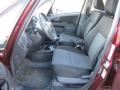 Black 2008 Suzuki SX4 Interiors