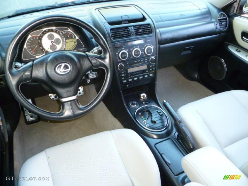 2004 Lexus IS 300 Ivory Dashboard Photo #38405118