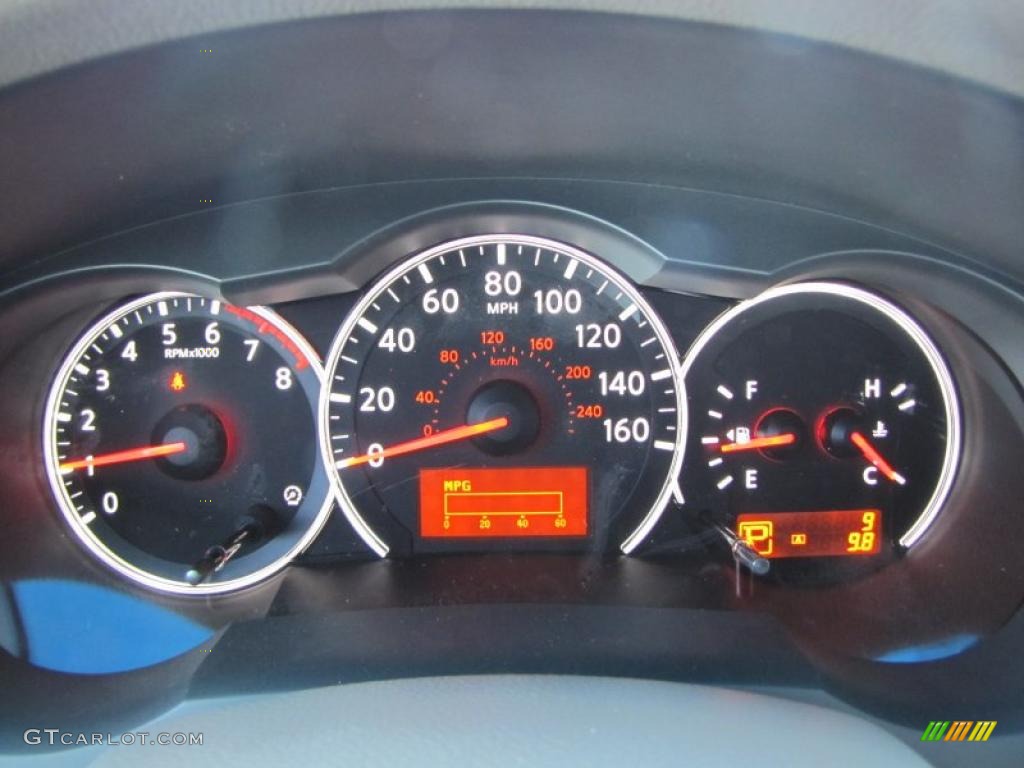 2011 Nissan Altima 2.5 S Gauges Photo #38406252