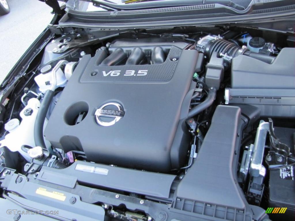 2011 Nissan Altima 3.5 SR 3.5 Liter DOHC 24 Valve CVTCS V6 Engine Photo #38406477