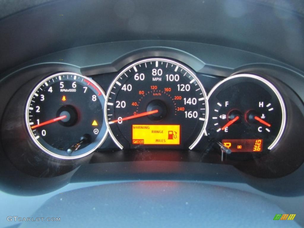2011 Nissan Altima 3.5 SR Gauges Photo #38406532
