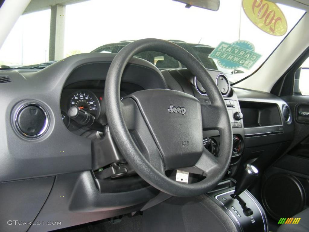 Dark Slate Gray/Medium Slate Gray Interior 2009 Jeep Patriot Sport 4x4 Photo #38406652