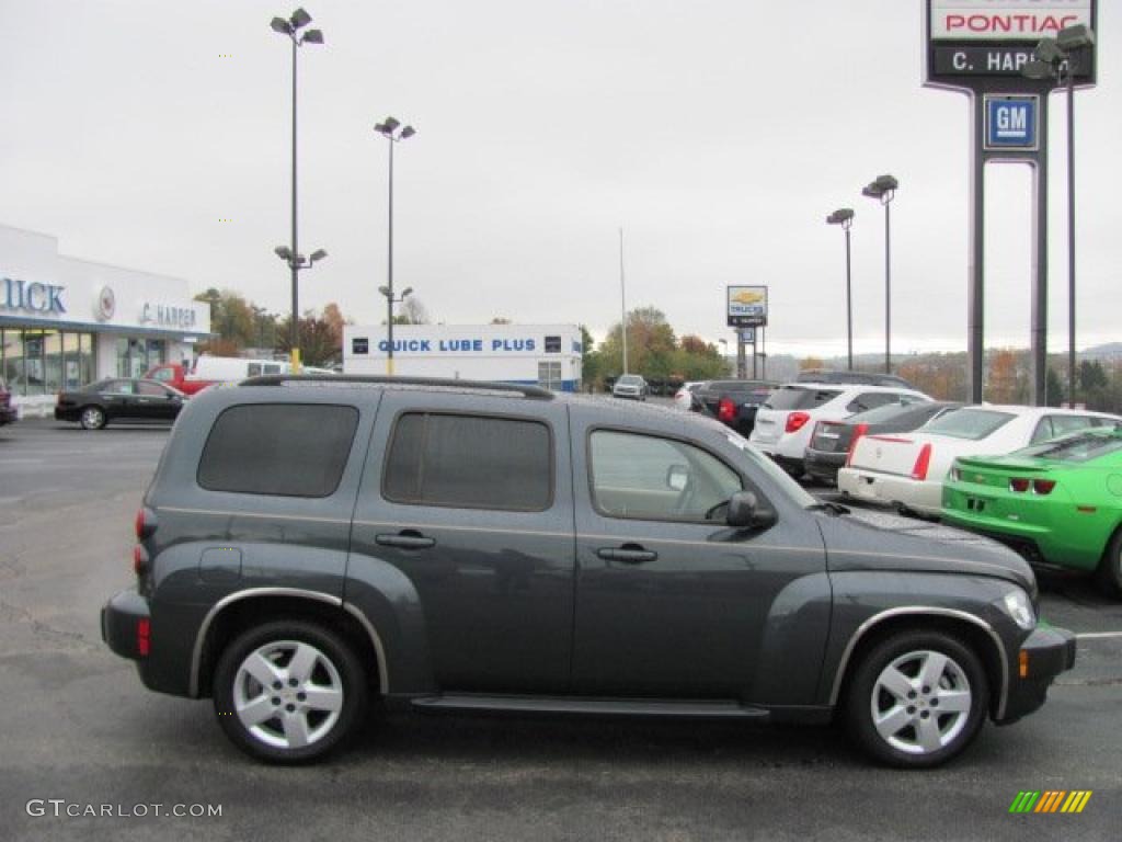 2010 HHR LT - Cyber Gray Metallic / Cashmere photo #2