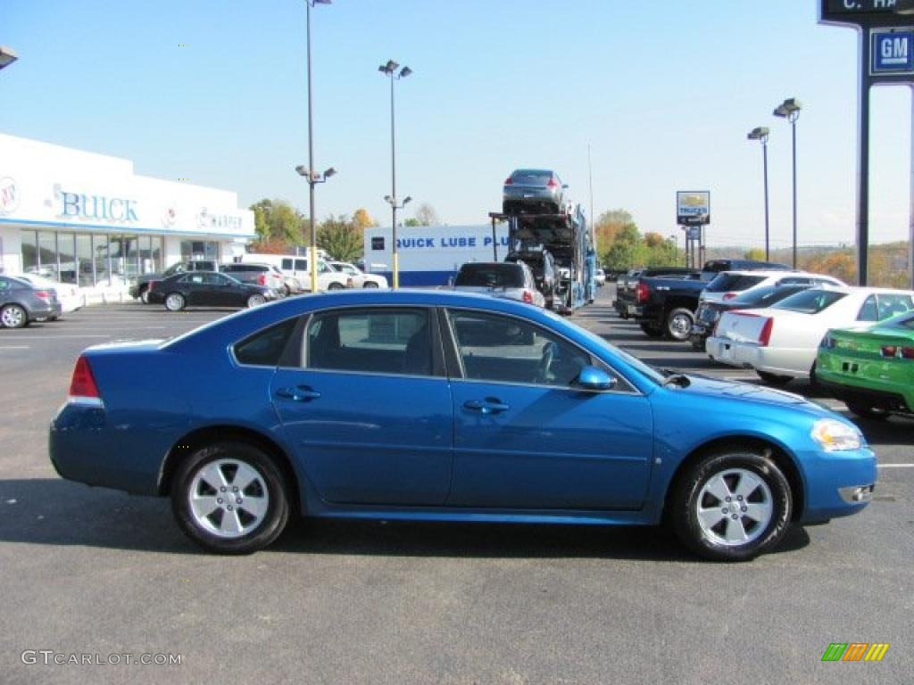 2010 Impala LT - Aqua Blue Metallic / Ebony photo #2