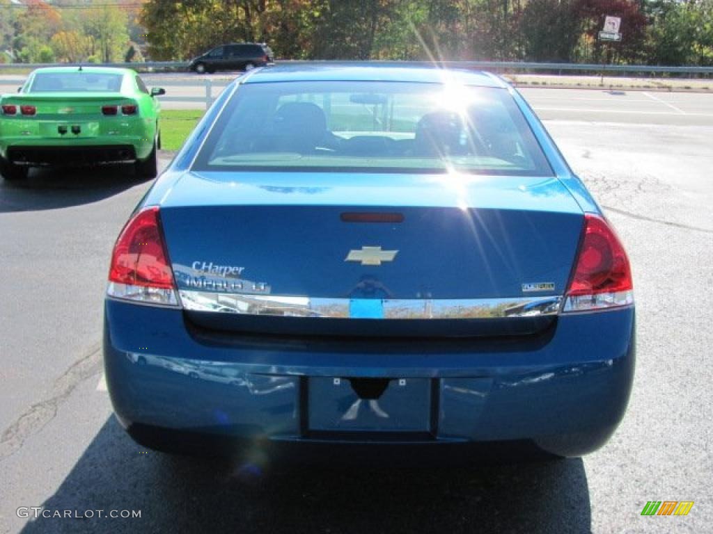 2010 Impala LT - Aqua Blue Metallic / Ebony photo #8