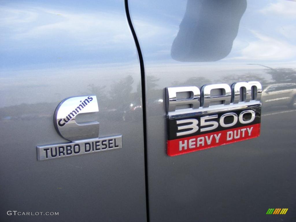 2007 Dodge Ram 3500 Laramie Quad Cab 4x4 Marks and Logos Photo #38407588