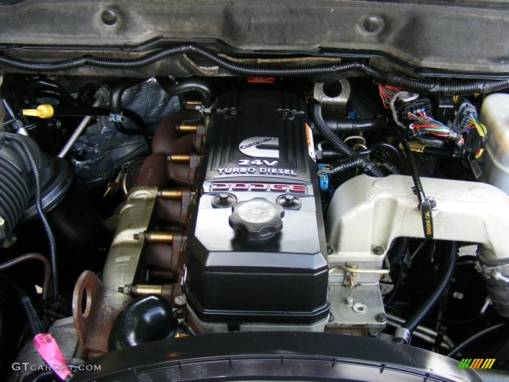 2007 Dodge Ram 3500 Laramie Quad Cab 4x4 5.9 Liter OHV 24-Valve Turbo Diesel Inline 6 Cylinder Engine Photo #38407636