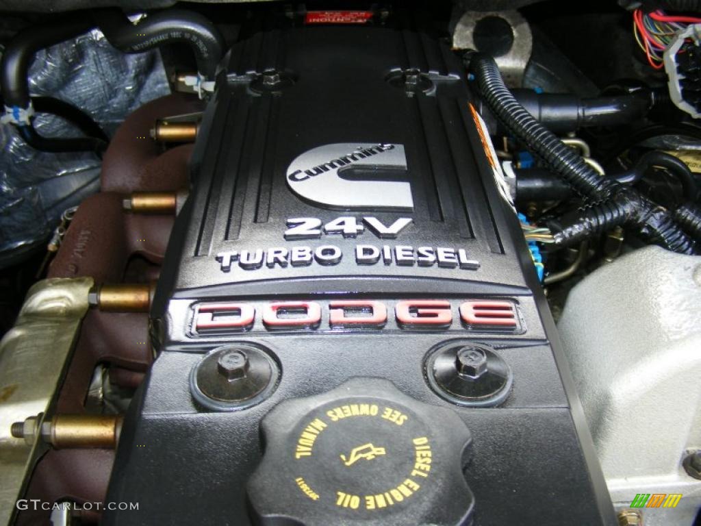 2007 Dodge Ram 3500 Laramie Quad Cab 4x4 5.9 Liter OHV 24-Valve Turbo Diesel Inline 6 Cylinder Engine Photo #38407644