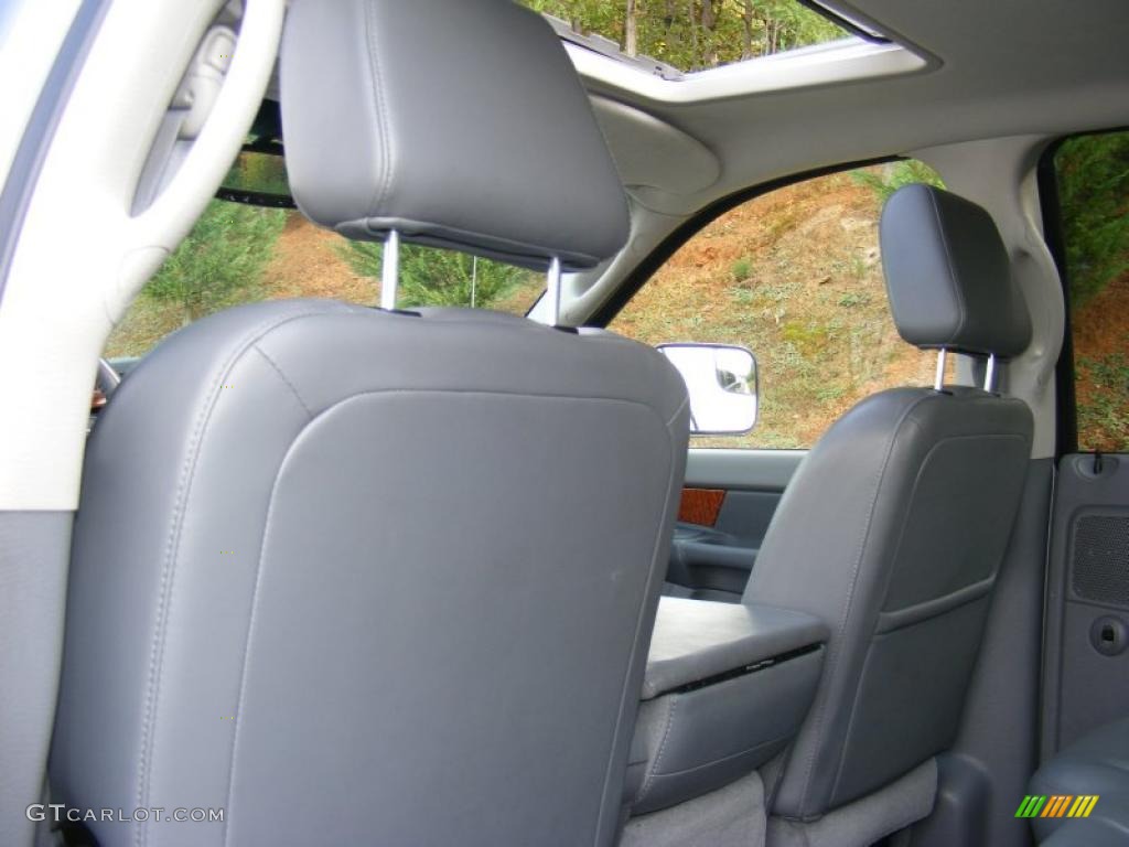 Medium Slate Gray Interior 2007 Dodge Ram 3500 Laramie Quad Cab 4x4 Photo #38407756