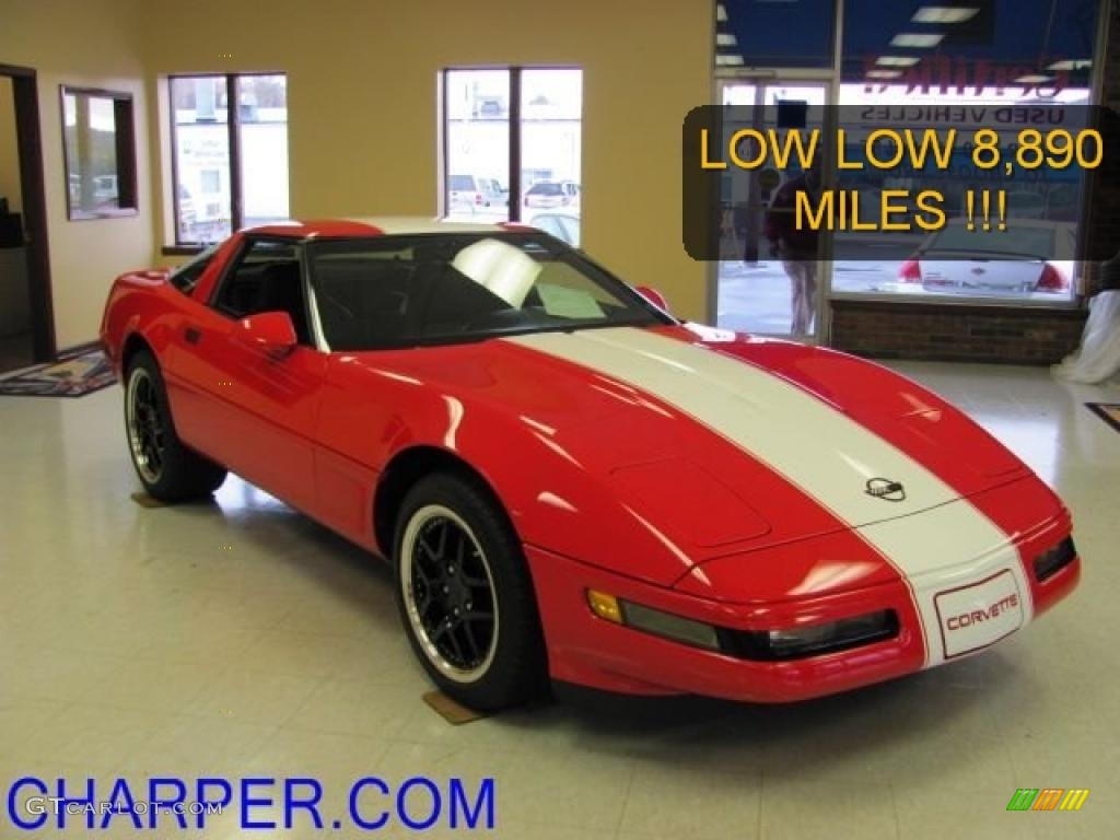 1995 Corvette Coupe - Torch Red / Black photo #1