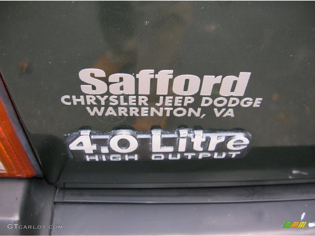 1996 Cherokee Classic 4x4 - Moss Green Pearl / Gray photo #8