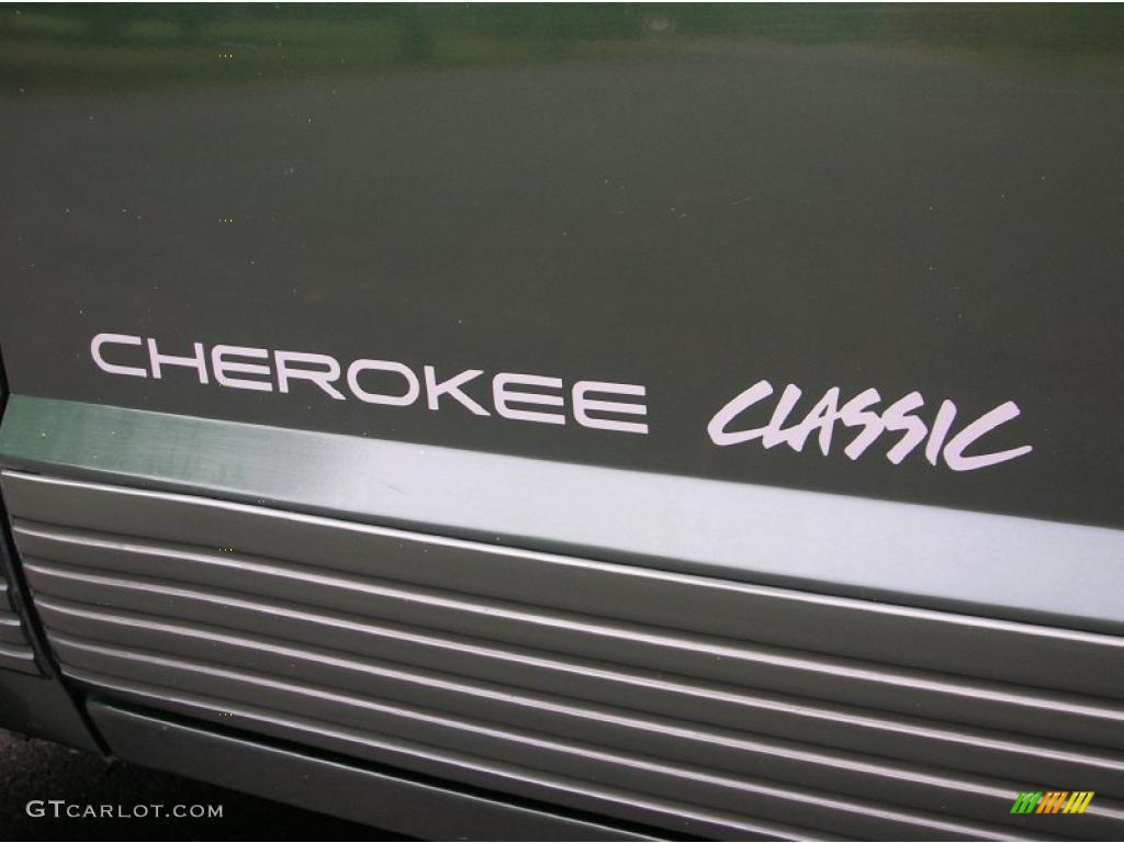 1996 Jeep Cherokee Classic 4x4 Marks and Logos Photo #38408224