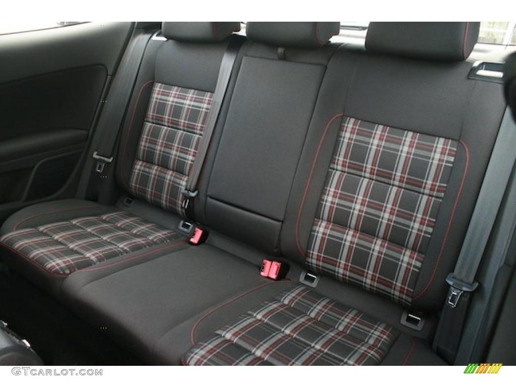 Interlagos Plaid Cloth Interior 2011 Volkswagen GTI 2 Door Photo #38408584