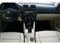 2010 Volkswagen Jetta Cornsilk Beige Interior Dashboard Photo