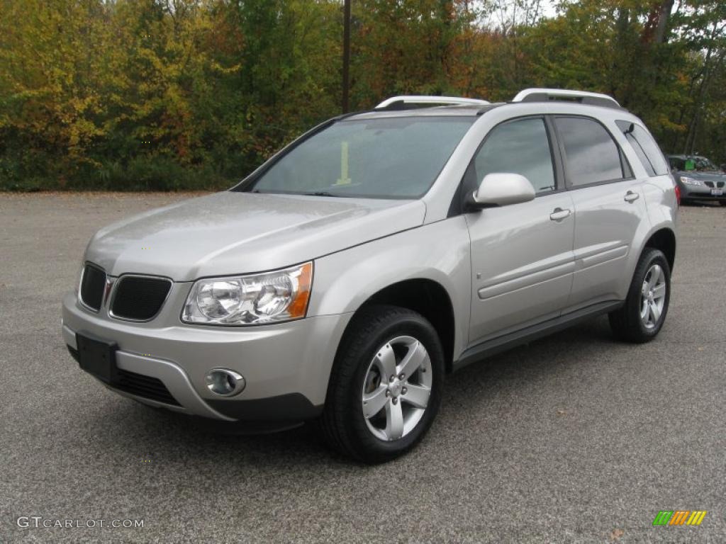 Liquid Silver Metallic 2007 Pontiac Torrent AWD Exterior Photo #38409276