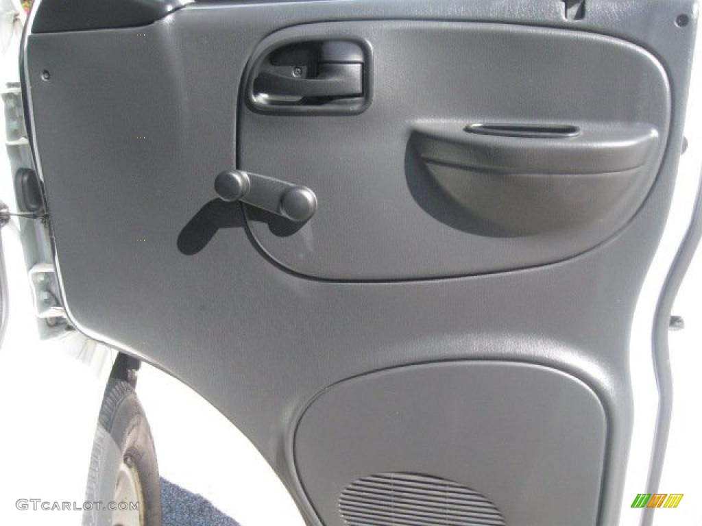 2003 Dodge Ram Van 1500 Passenger Dark Slate Gray Door Panel Photo #38410012