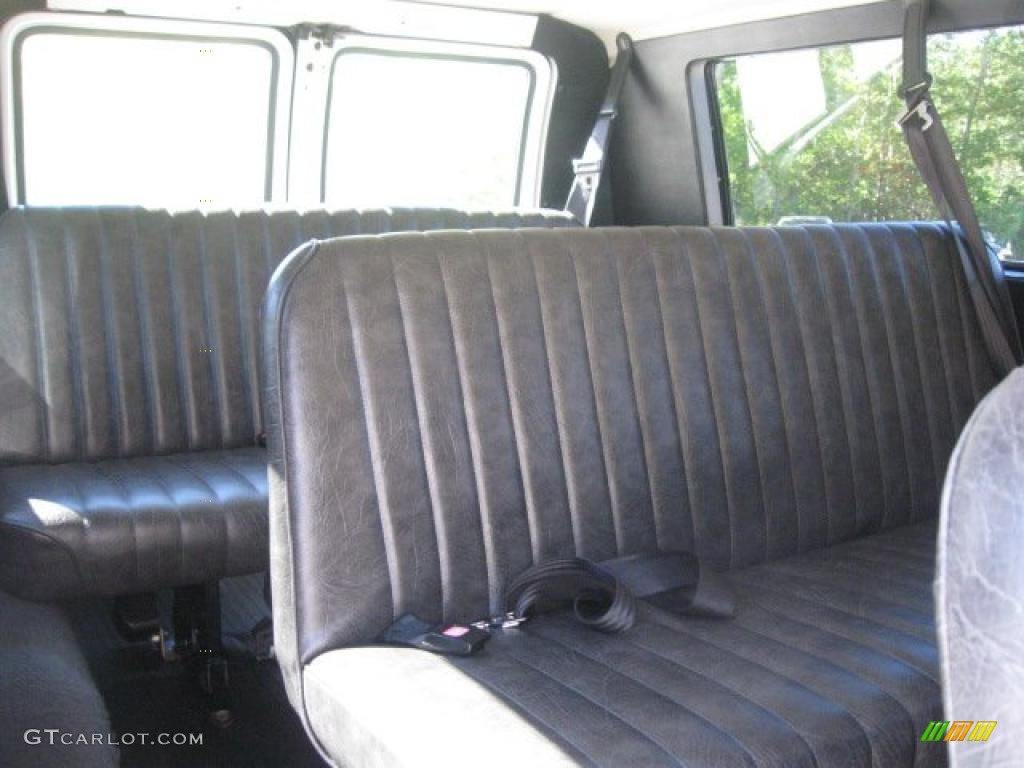 Dark Slate Gray Interior 2003 Dodge Ram Van 1500 Passenger Photo #38410036