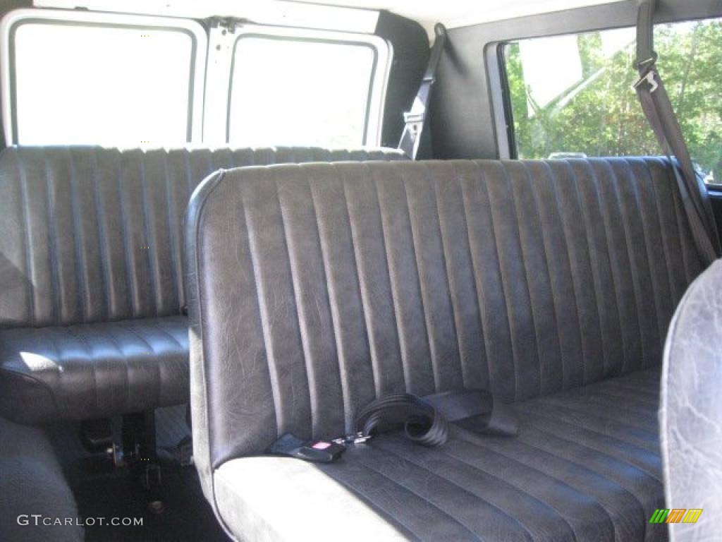 Dark Slate Gray Interior 2003 Dodge Ram Van 1500 Passenger Photo #38410272