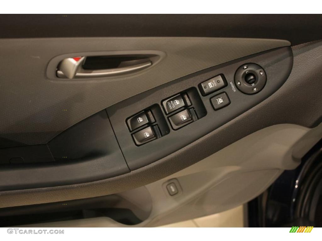 2009 Elantra GLS Sedan - Regatta Blue / Gray photo #9