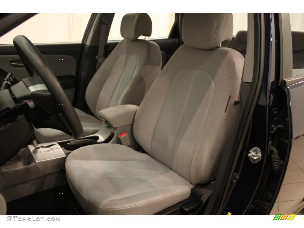 2009 Elantra GLS Sedan - Regatta Blue / Gray photo #10