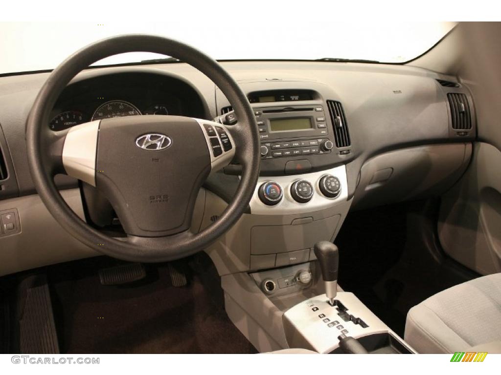 2009 Elantra GLS Sedan - Regatta Blue / Gray photo #11
