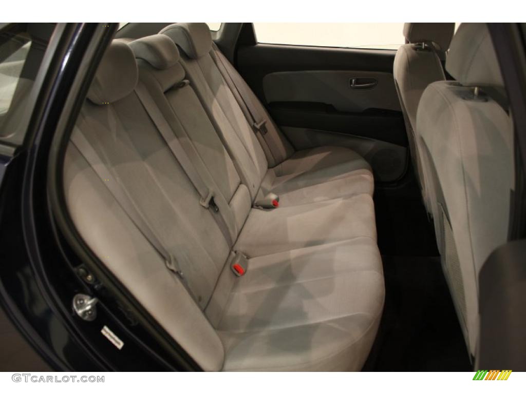 2009 Elantra GLS Sedan - Regatta Blue / Gray photo #18