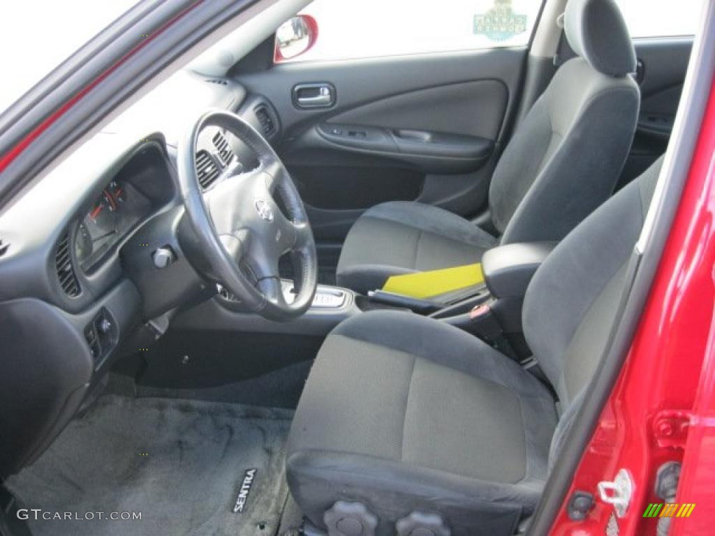2006 Sentra 1.8 S Special Edition - Code Red / Charcoal photo #17