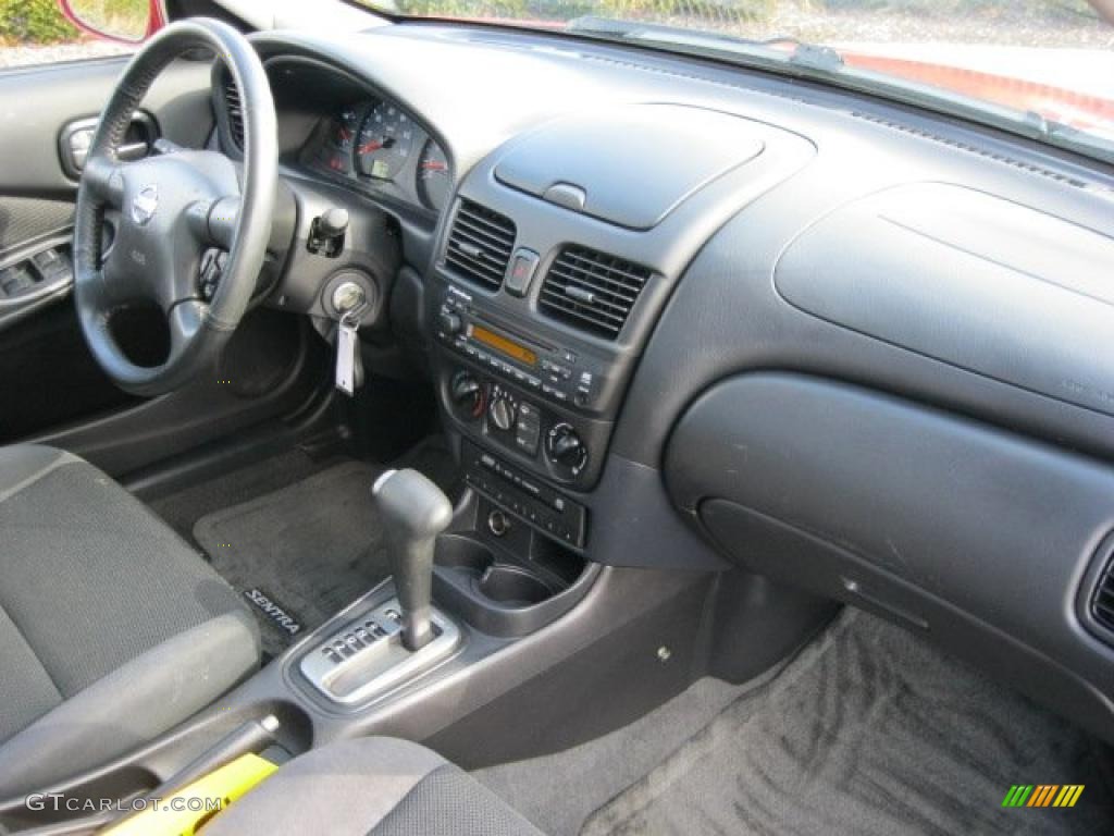 2006 Sentra 1.8 S Special Edition - Code Red / Charcoal photo #34