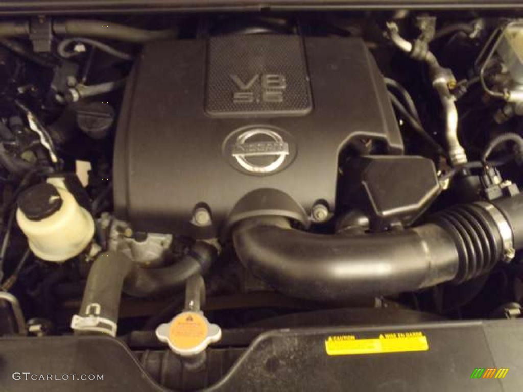 2007 Nissan Titan LE Crew Cab 5.6 Liter DOHC 32-Valve V8 Engine Photo #38413853