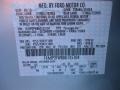 UX: Ingot Silver 2011 Ford Taurus Limited Color Code