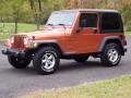 2001 Amber Fire Pearl Jeep Wrangler Sport 4x4  photo #7