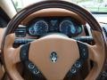Cuoio Sella 2007 Maserati Quattroporte Executive GT Steering Wheel
