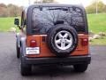 2001 Amber Fire Pearl Jeep Wrangler Sport 4x4  photo #12