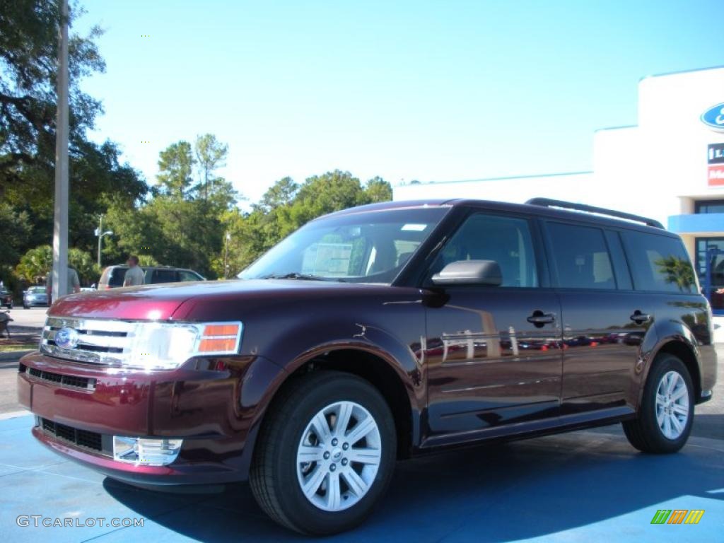 2011 Flex SE - Bordeaux Reserve Red Metallic / Charcoal Black photo #1