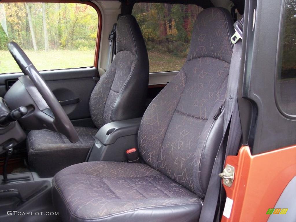2001 Jeep Wrangler Sport 4x4 interior Photo #38416765