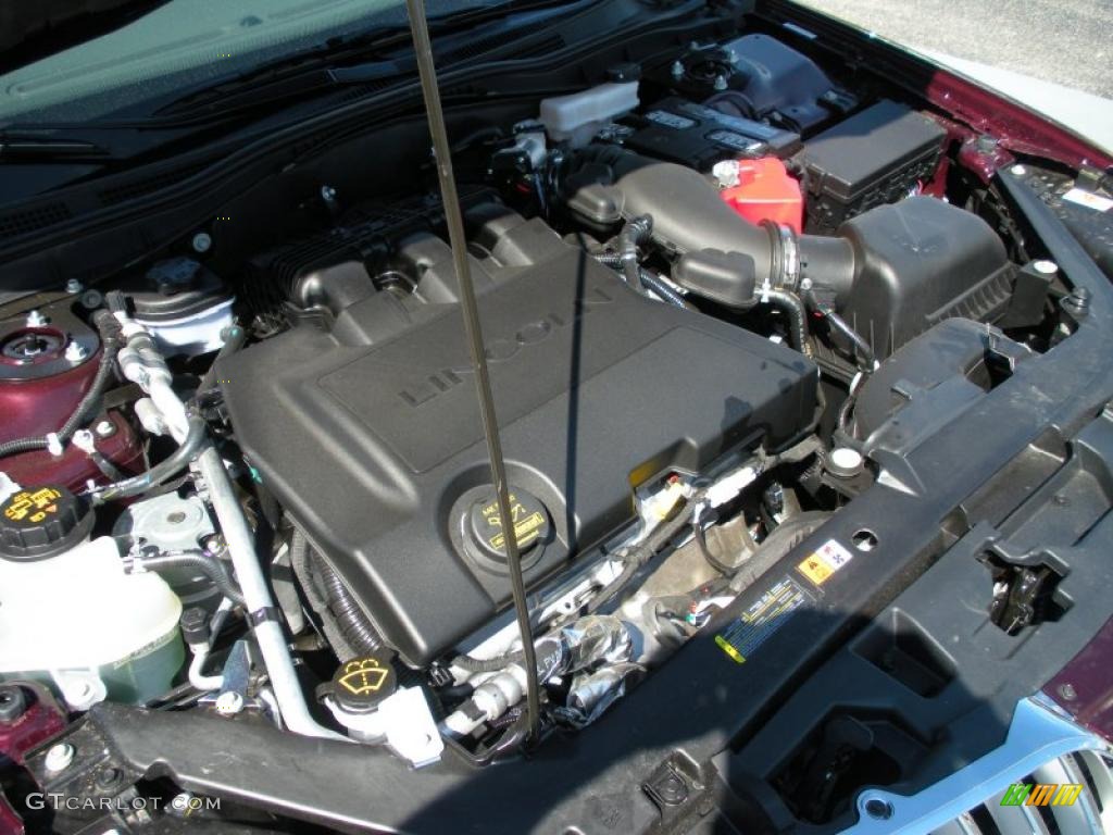 2011 Lincoln MKZ FWD 3.5 Liter DOHC 24-Valve iVCT Duratec V6 Engine Photo #38416873