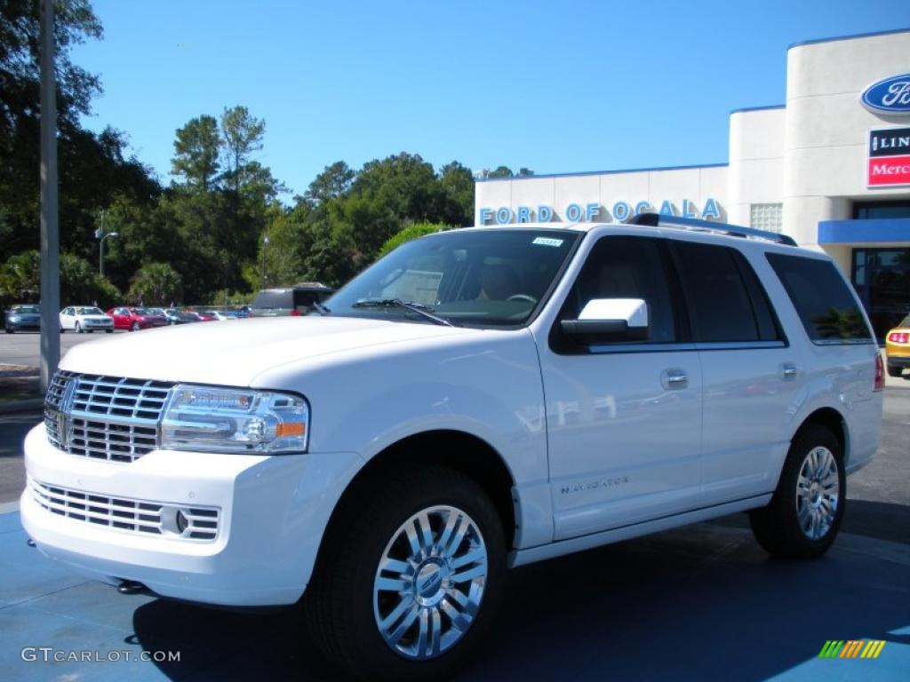 2011 Navigator Limited Edition 4x4 - White Platinum Tri-Coat / Canyon/Black photo #1