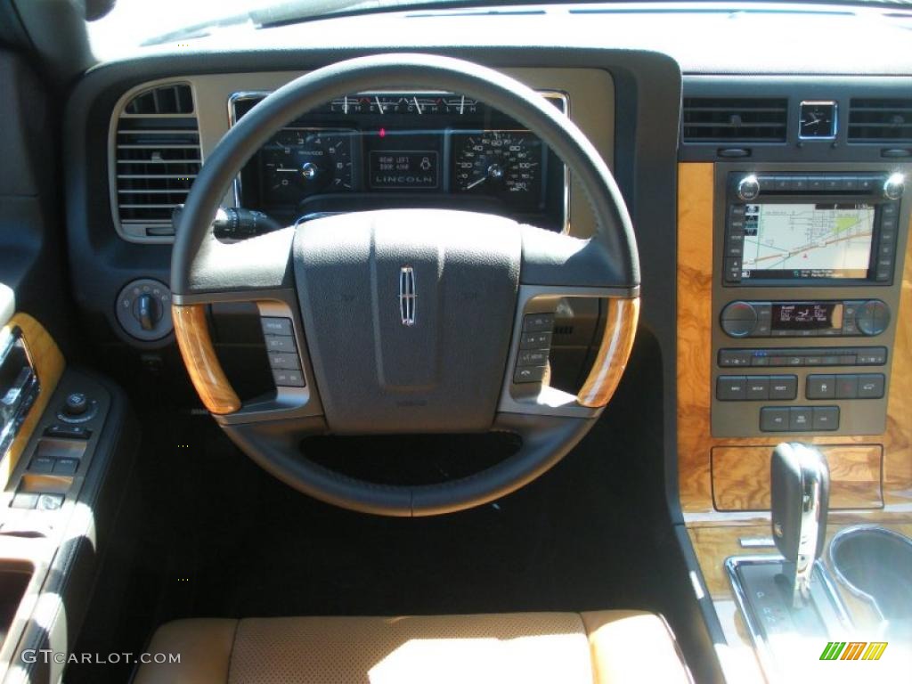 2011 Lincoln Navigator Limited Edition 4x4 Canyon/Black Dashboard Photo #38417013