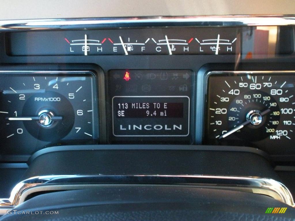 2011 Lincoln Navigator Limited Edition 4x4 Gauges Photo #38417041