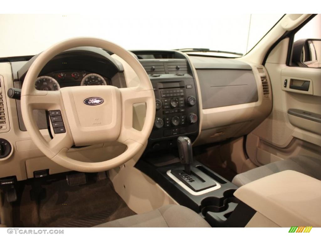 2010 Ford Escape XLS 4WD Stone Dashboard Photo #38417117