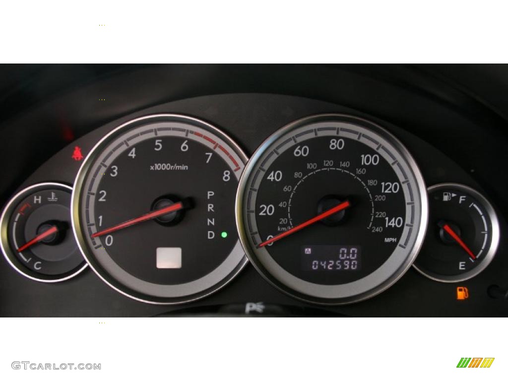 2005 Subaru Outback 2.5i Wagon Gauges Photo #38417121