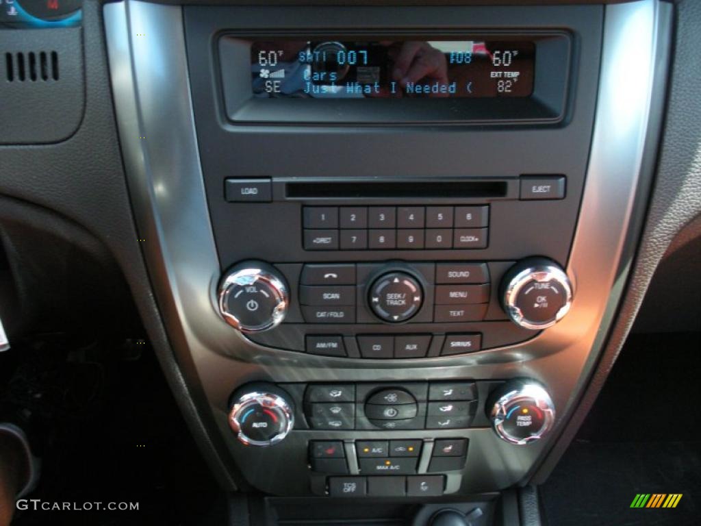 2011 Fusion SEL V6 - White Platinum Tri-Coat / Ginger Leather photo #10