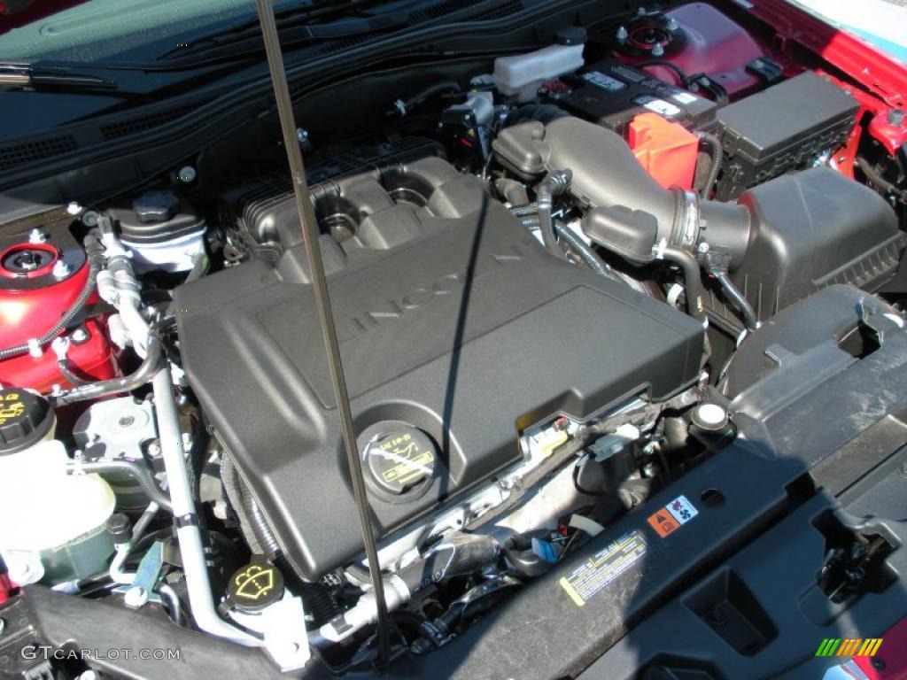 2011 Lincoln MKZ FWD 3.5 Liter DOHC 24-Valve iVCT Duratec V6 Engine Photo #38417481