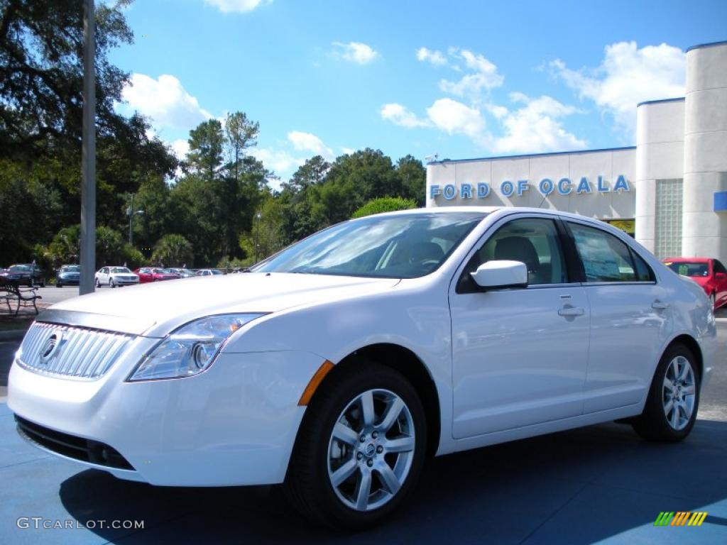 White Platinum Metallic Tri- coat 2011 Mercury Milan V6 Premier Exterior Photo #38417517