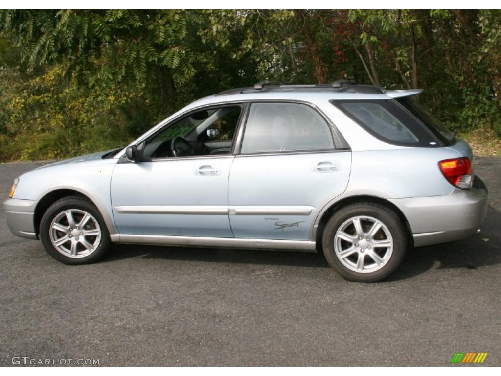 Aqua Blue Metallic 2005 Subaru Impreza Outback Sport Wagon Exterior Photo #38417733
