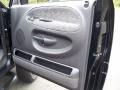 Mist Gray 2001 Dodge Ram 3500 SLT Quad Cab 4x4 Dually Door Panel